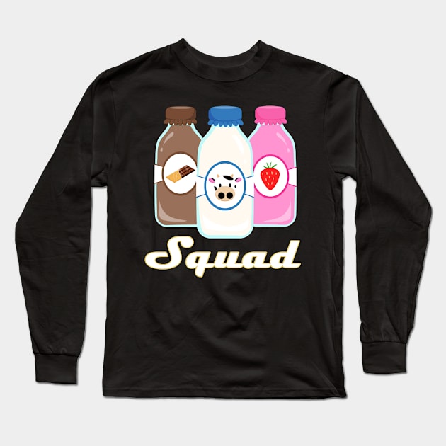 Squad Long Sleeve T-Shirt by Ichigotofu